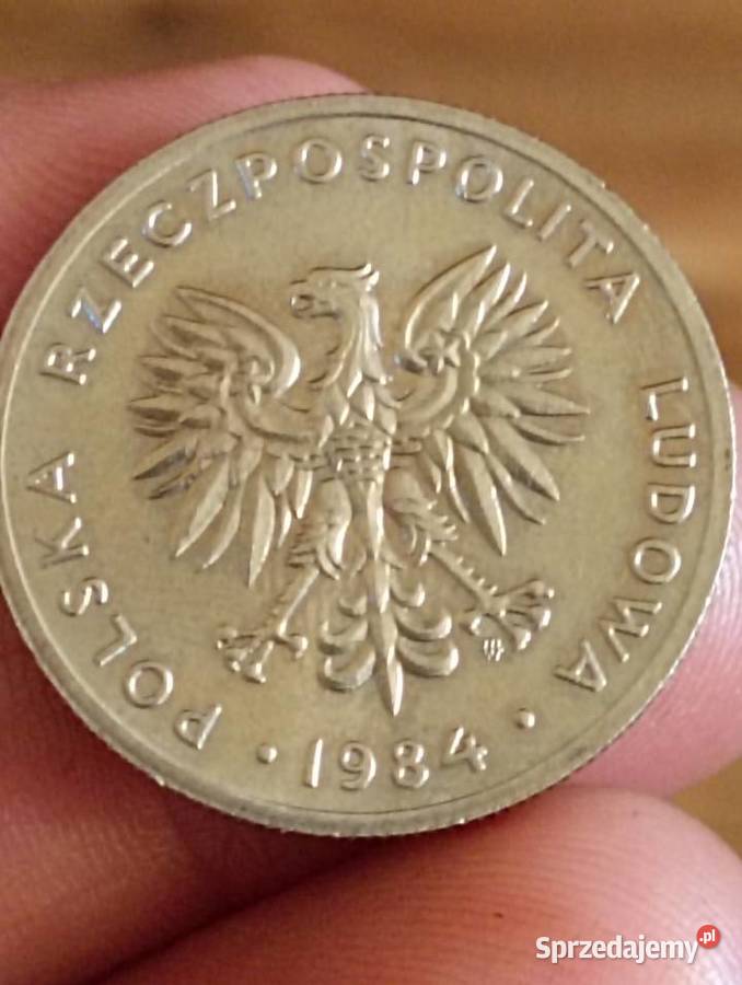 Sprzedam druga monete 20 zl 1984r Chełm