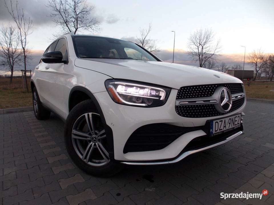 Mercedes Glc 300 4matic AMG sam parkuje panorama światła LED Ząbkowice Śląskie sprzedam