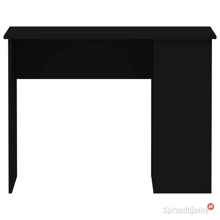 Biurko czarne 100x55x75 materiał drewnopochodny mazowieckie Warszawa sprzedam