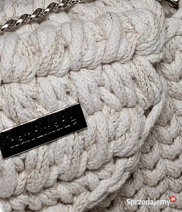 Torebka damska ręcznie wykonana ze sznurka sprzedam