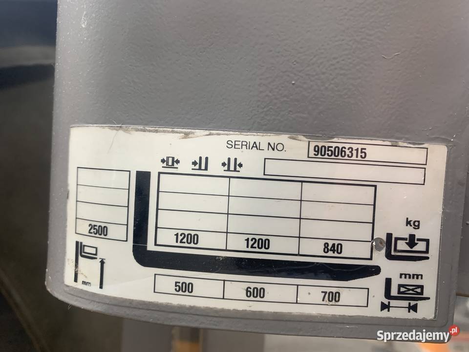 Wózek widłowy masztowy elektryczny Jungheinrich