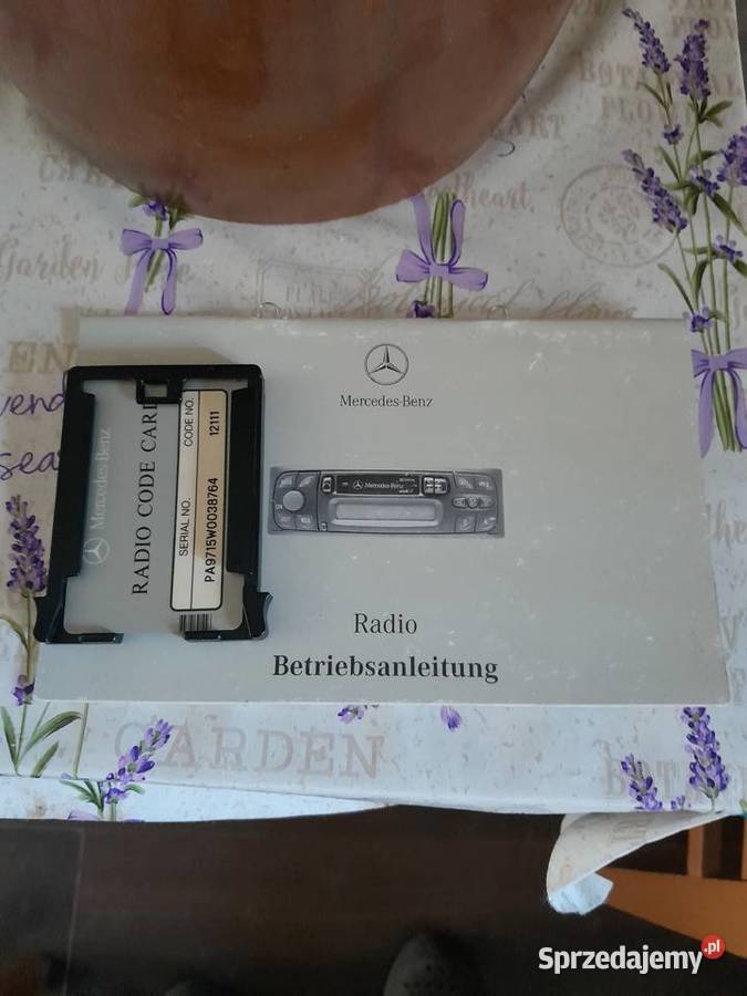 Mercedes radio audio 5 Panasonic Gdańsk