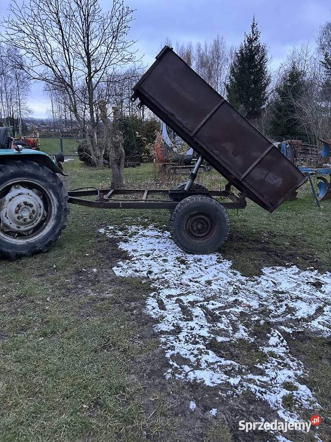 Przyczepa sam wywrot zarej nieuszkodzony małopolskie Zator