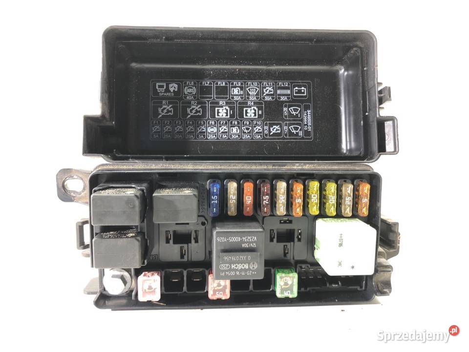 SKRZYNKA BEZPIECZNIKÓW MINI R56 3449504 osobowe