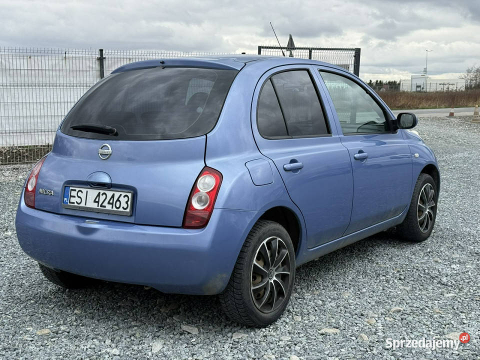 Nissan Micra Nissan Micra K12 12 16V 65 sprawna dolnośląskie Wojkowice