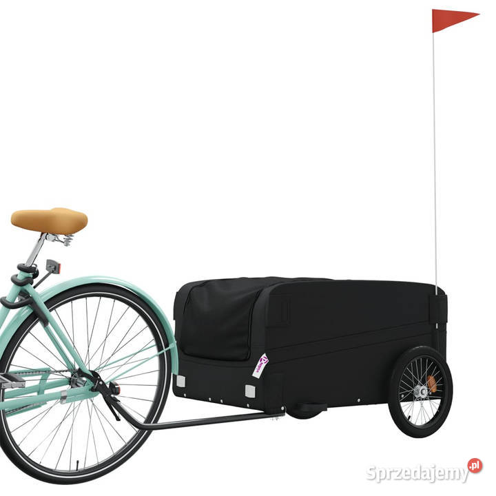 Przyczepka rowerowa czarna 45 żelazo WM94052 mazowieckie Warszawa
