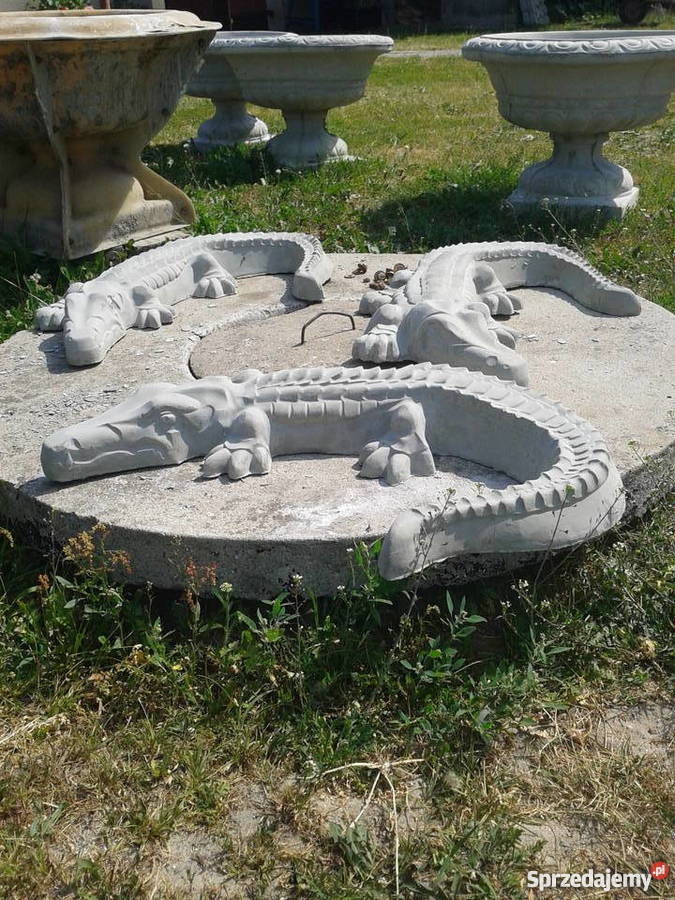 krokodyl betonowy łódzkie Janówek sprzedam
