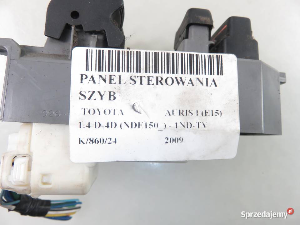PANEL SZYB TOYOTA AURIS I E15 192926