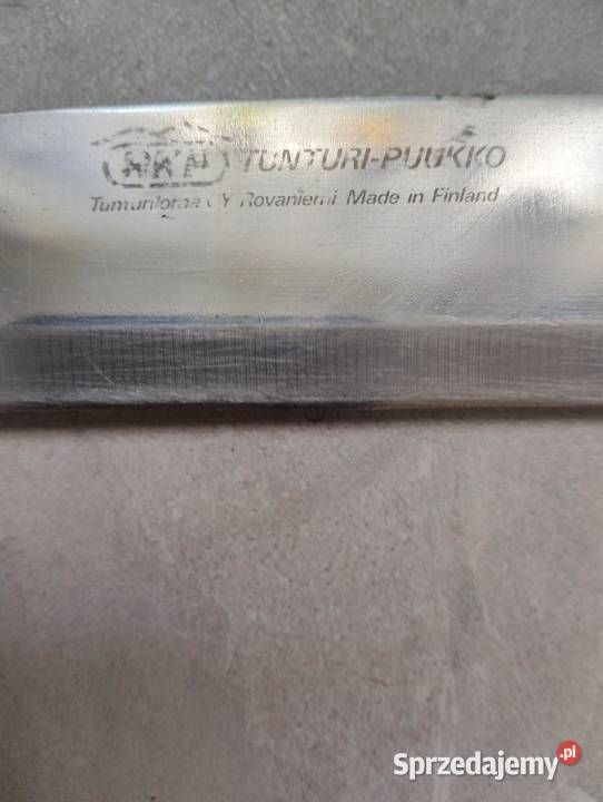 RKR Tunturi Puuko nóż myśliwski Made in Finland Antyki, Sztuka, Kolekcje Miejsce Piastowe