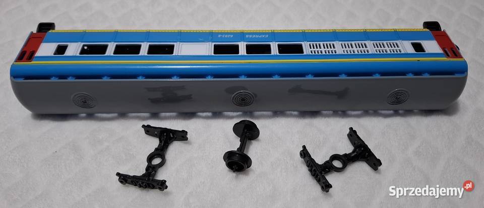 Wagon ekspresowy niebieski 30 2030mm Zabawka śląskie Czeladź