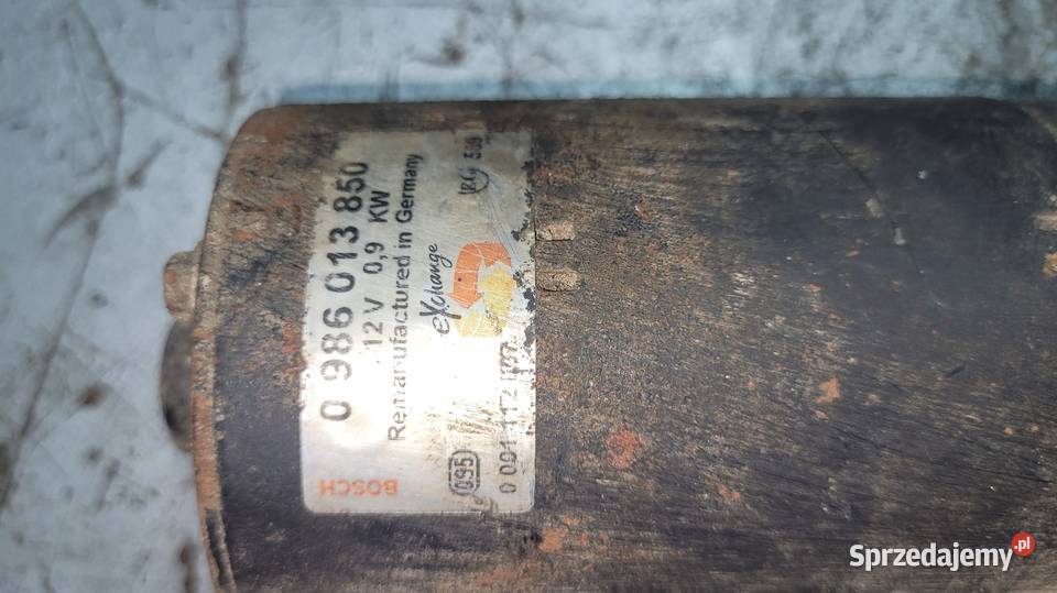 Rozrusznik Peugeot 106 0986013850 Pozostałe Łagów