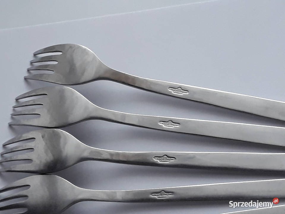 Widelce obiadowe 1 KONWALIE Gerlach sztućce PRL Sztućce