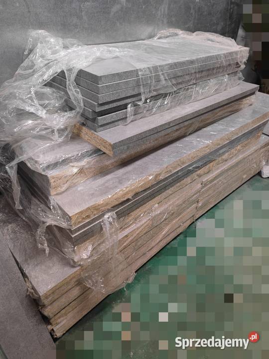 Półki sklepowe ABM z płyty oklejone Sklep sprzedam