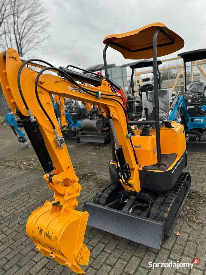 NOWA MINIKOPARKA OKAYAMA Kingway 1000 FV Leasing nie Wrocław