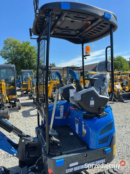 Nowa Minikoparka RIPPA R15 ECO Kubota 15 Tony nie łódzkie Złoczew