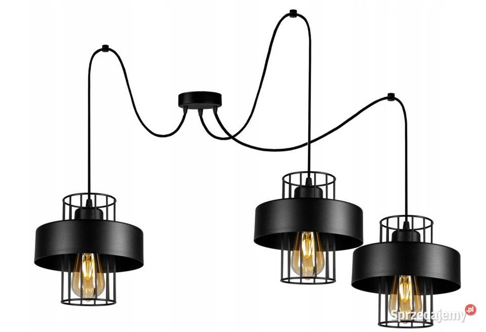 NOWOCZESNA LAMPA LAMPA WISZĄCA SUFITOWA LOFT Choroszcz