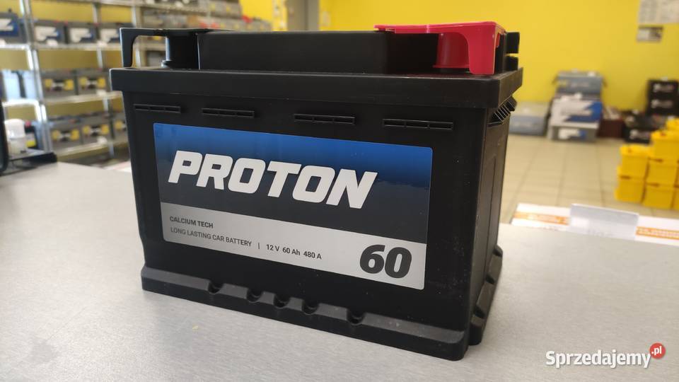 Akumulator PROTON 60Ah 480A Hallera 4 sprzedam