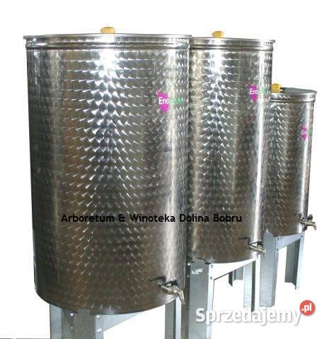 Zbiornik 500l winiarski serwowarski dolnośląskie