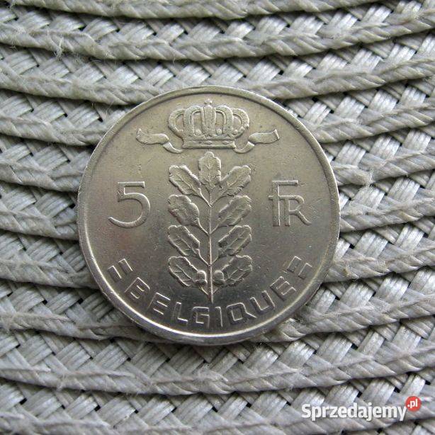 Belgia 5 Franków 1972r Kalisz