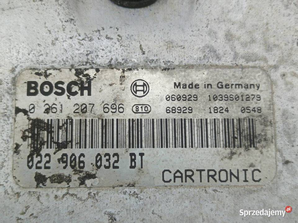 STEROWNIK SILNIKA 022906032BT 0261207696 45 B