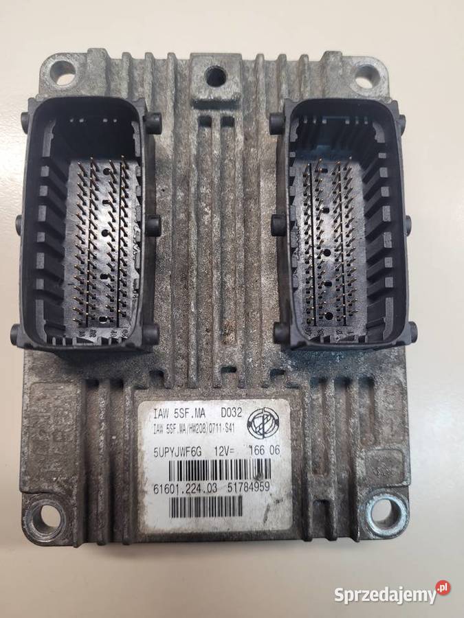 Komputer Fiat Doblo IAW5SF MA 14 8V 77 naprawa Części samochodowe Rybnik