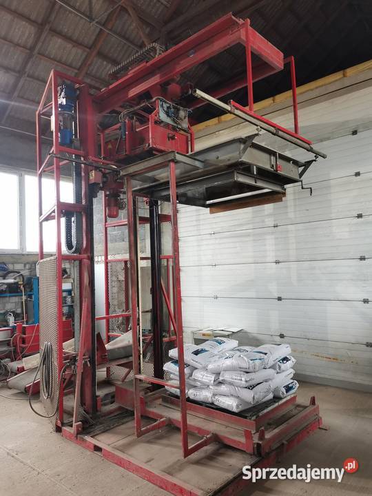 Paletyzator do układania worków na palecie Huta
