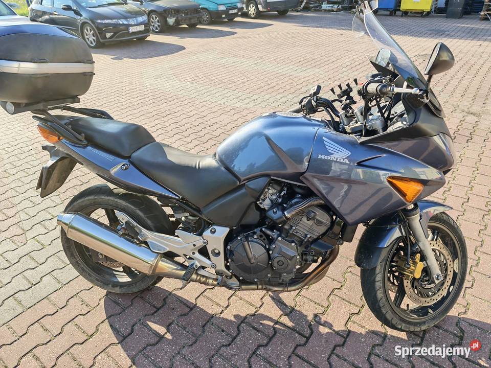 Honda CB 600F CBF ABS z kufrem motocyklisty Katowice
