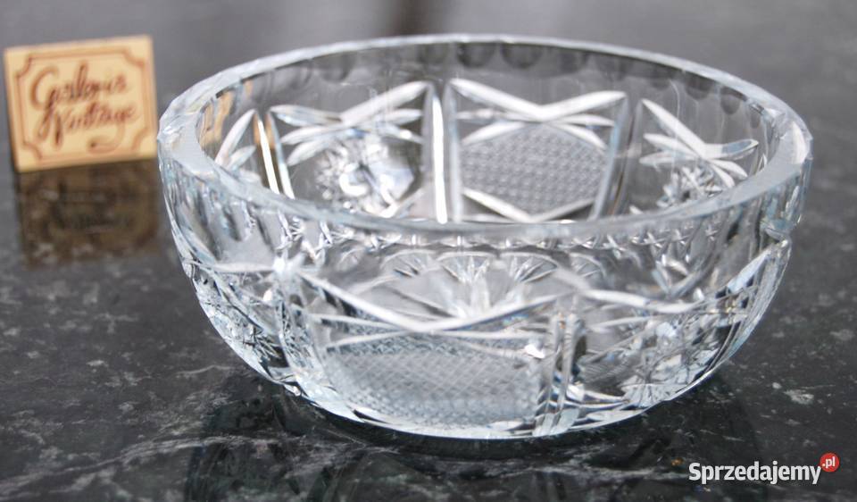 Kryształowa miska miseczka salaterka kryształ Lublin