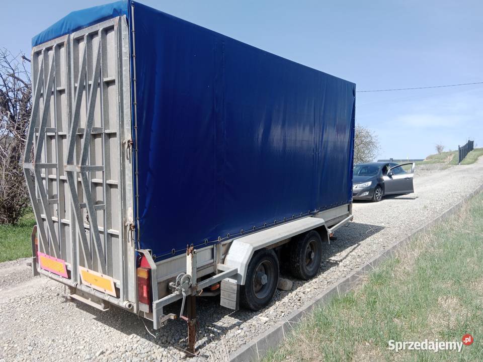 Przyczepa 2osiowa najazdowa SAM DMC 6500 Limanowa