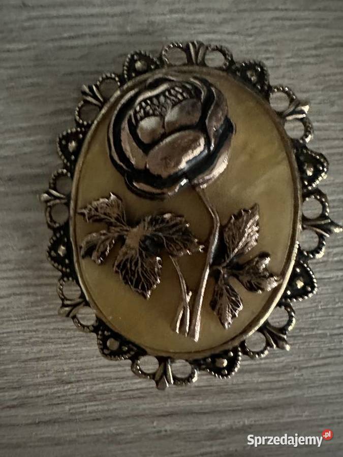 Broszka agrafka zapięcie do szala komplet 12 łódzkie Łódź