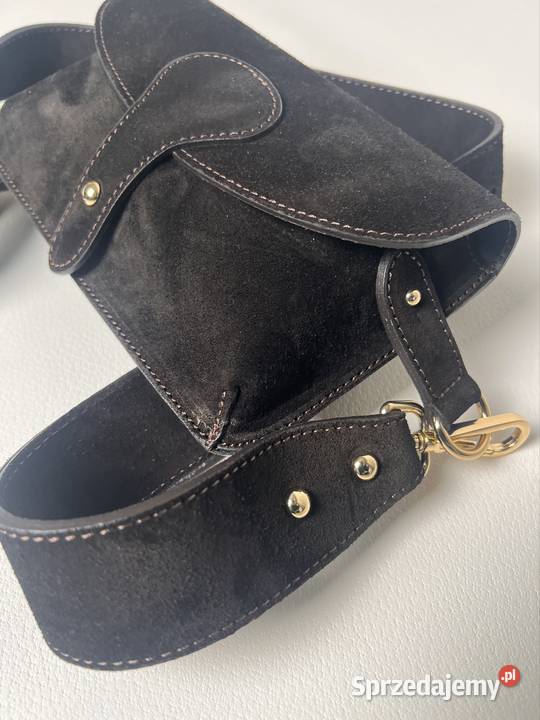 Torebka czekoladowa brązowa The Genuine Leather Kraków sprzedam