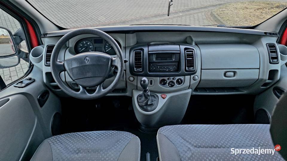 Renault Trafic 2008r 20diesel 6osobowy komputer pokładowy Trafic opolskie Niemodlin
