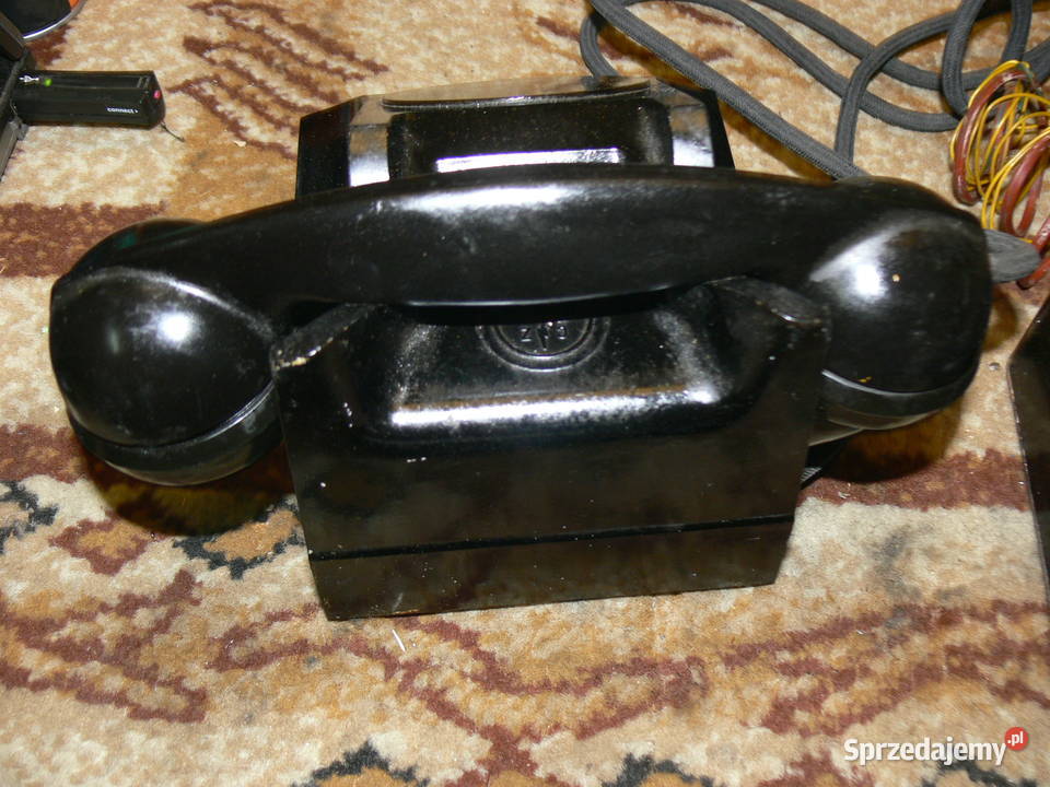 Stary Polski Bakelitowy telefon RWT lata 4050 na Antyki Tomaszów Mazowiecki