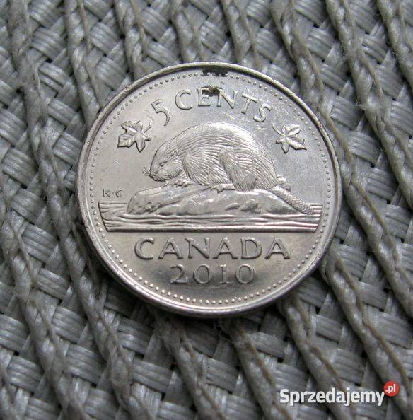 Kanada 5 Cent 2010r wielkopolskie