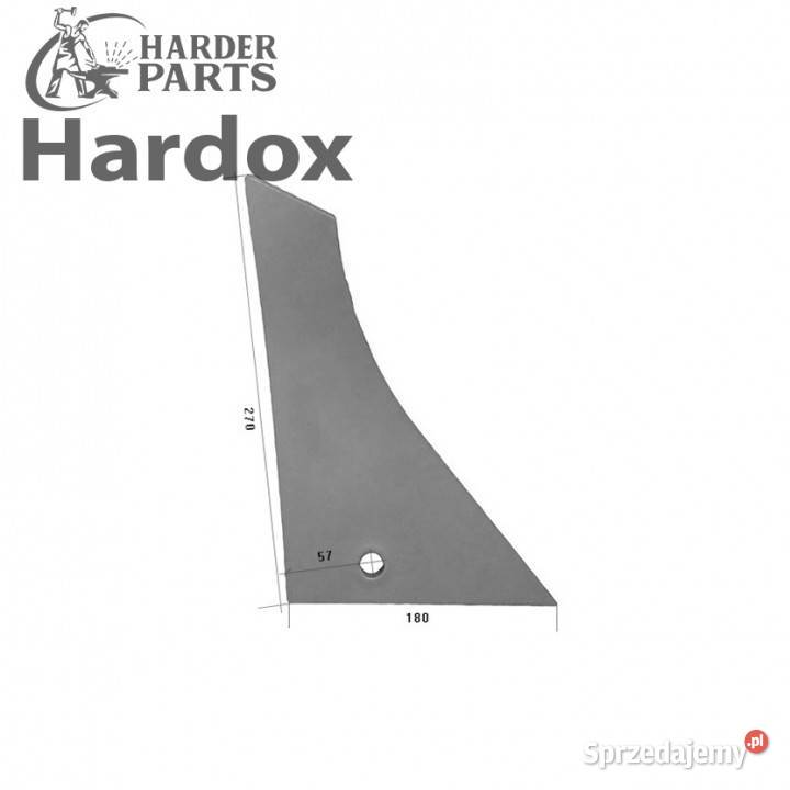 Pierś HARDOX 11626P części do pługa GOIZIN nieuszkodzony