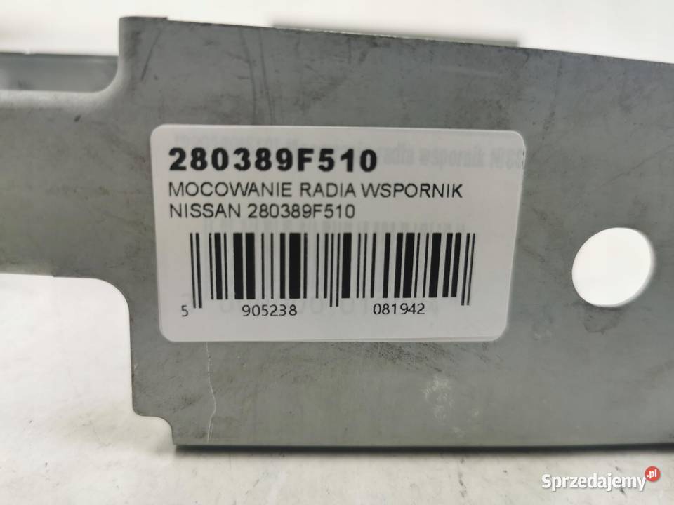 MOCOWANIE RADIA WSPORNIK NISSAN 280389F510