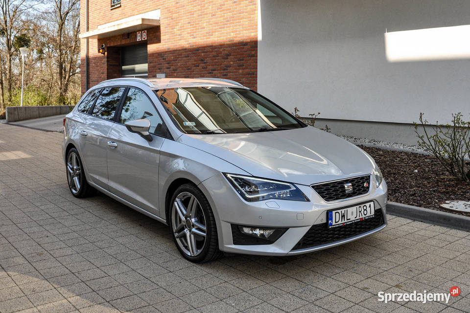 Seat Leon 20TDI Salon 2014 r Wrocław
