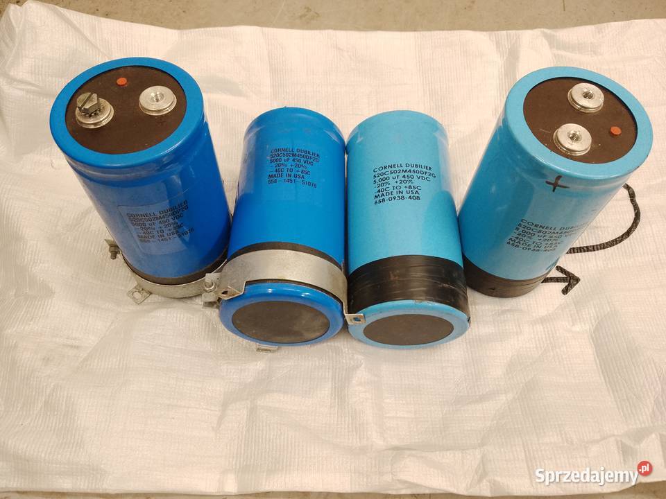 kondensator elektrolityczny 5000uF450V Cornell Części i akcesoria