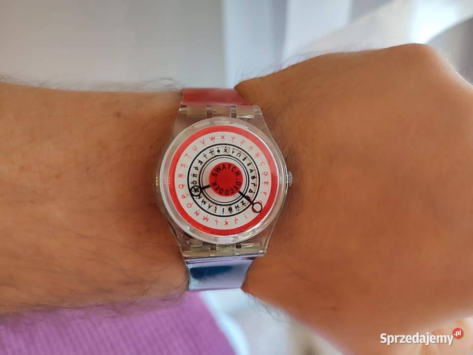 Zegarek Swatch GK720 Find The Code Rzadki Prochowice