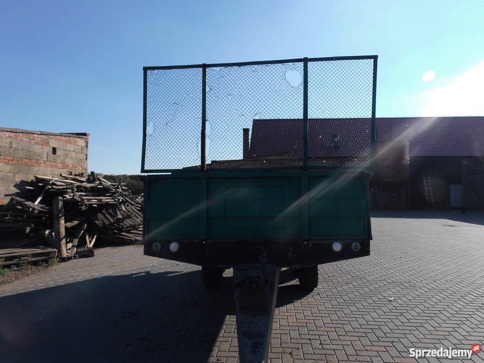 Rozrzutnik obornika tandem 6t Miejska Górka