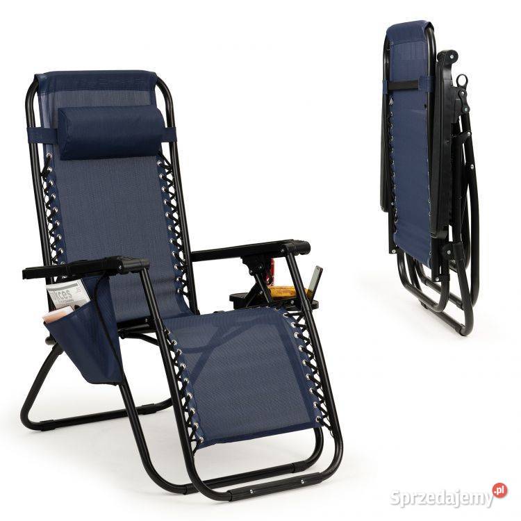 Leżak fotel ogrodowy plażowy składany zero