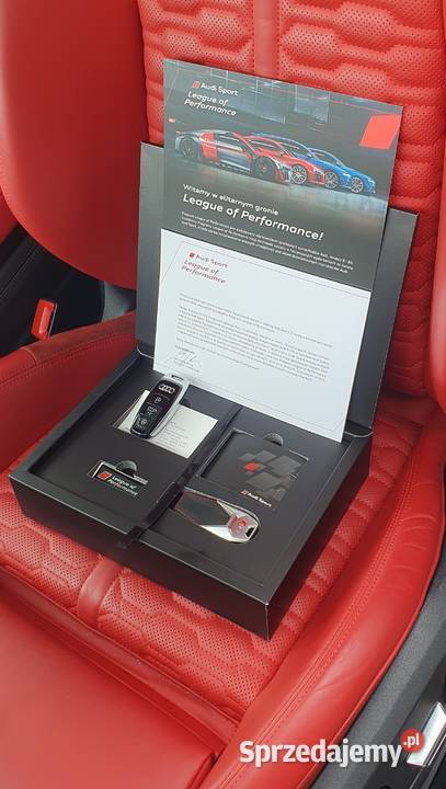 Audi RS6 Avant 40 V8 BiT exclusive 22 gwar fabr benzyna Wrocław