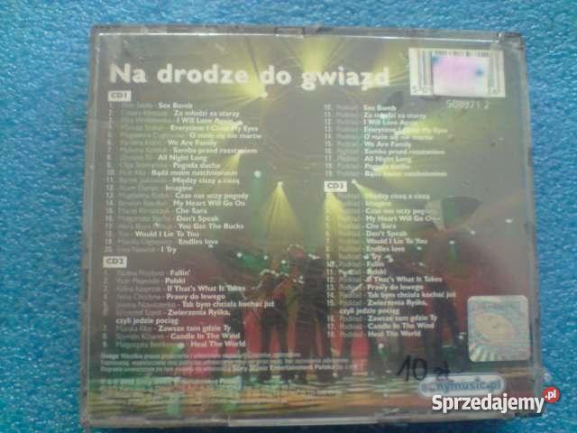 Droga do gwiazd na trzech CD z TVN Sosnowiec