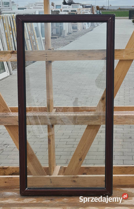 OKNA KacprzaK Witryna 74X139 FIX Używany PCV Lublin