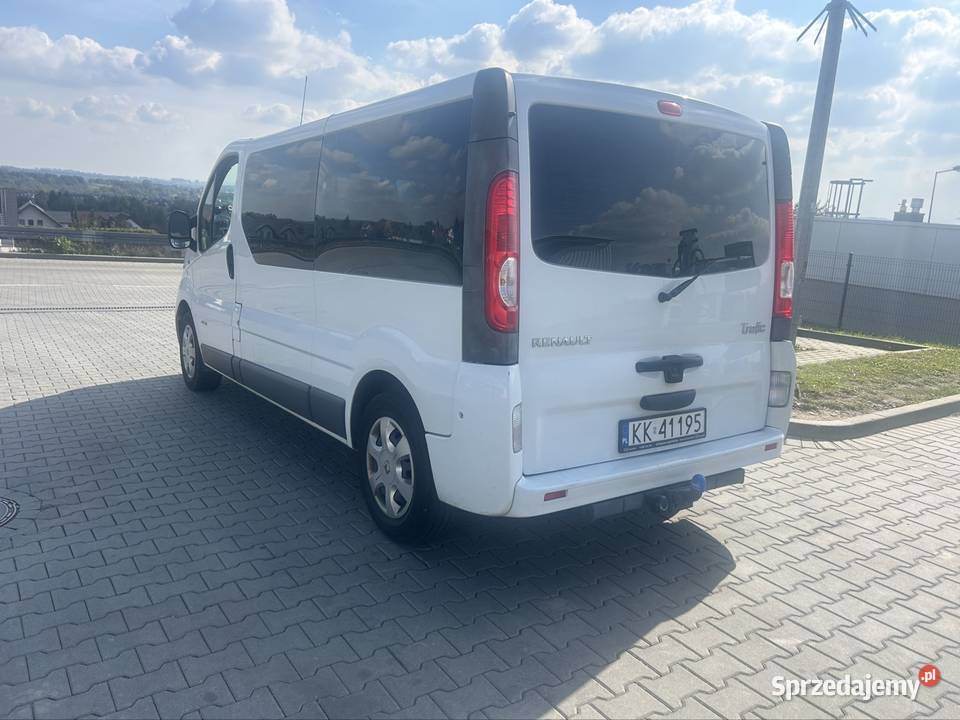 Renault Trafic I Lift 9 osób Long 2013 20 Dci klimatyzacja Kraków sprzedam