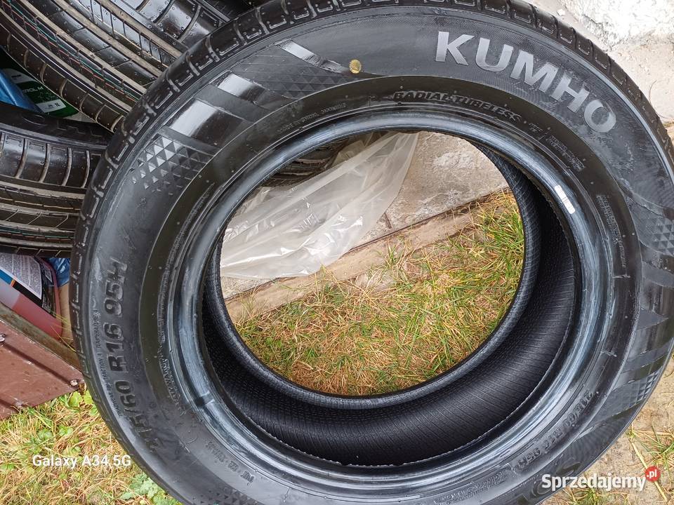 Sprzedam komplet opon letnich Kumho Rychława