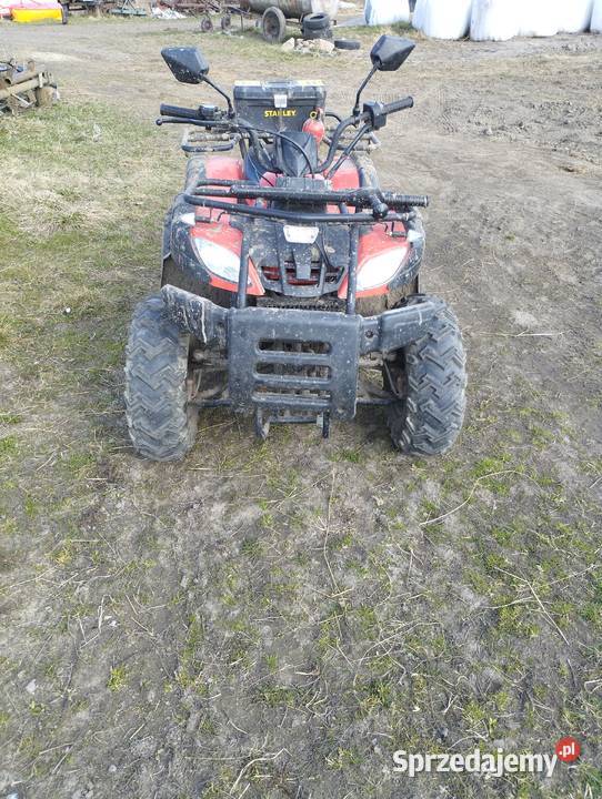 Quad Bashan 200 czerwony zachodniopomorskie Kołobrzeg