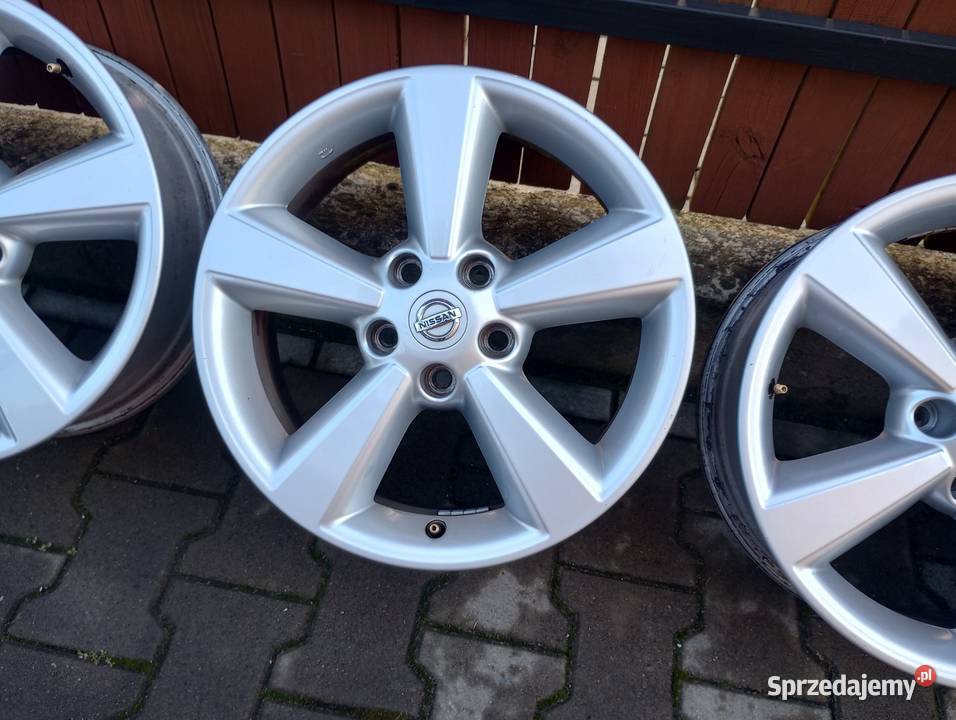 Alufelgi 17 5x1143 Nissan Qashqai Juke Murano Samochodowe Włocławek sprzedam
