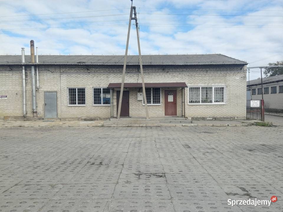 Wynajmę magazyn hala magazynowobiurowa 310m2 sprzedam