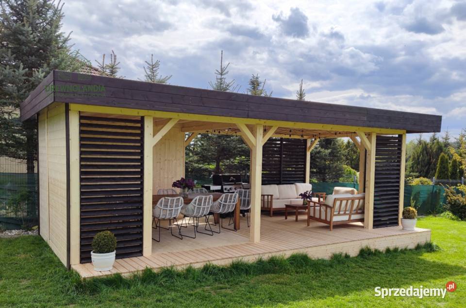 Altana Drewnolandia drewno 350 x 800 x 270 Wichrów